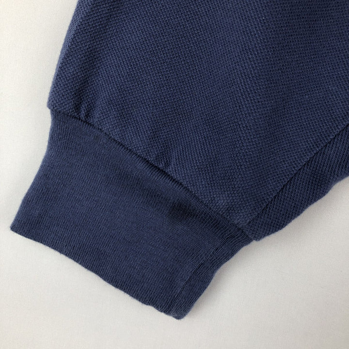 Ralph Lauren POLO by Ralph Lauren long sleeve polo shirt, men's size L cotton blue type Vintage Second Hand