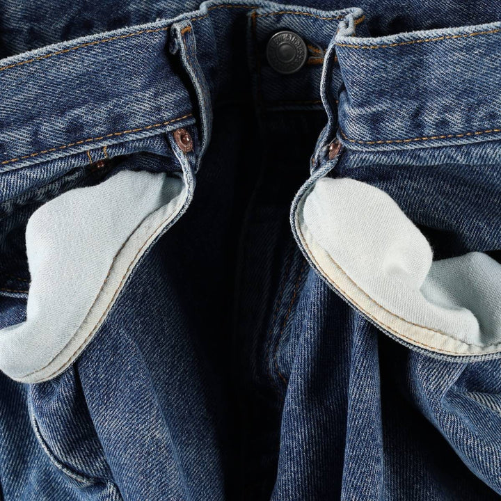 2000'S Levi's denim shorts, women's size L (equivalent to W30). cotton blue type Vintage Second Hand