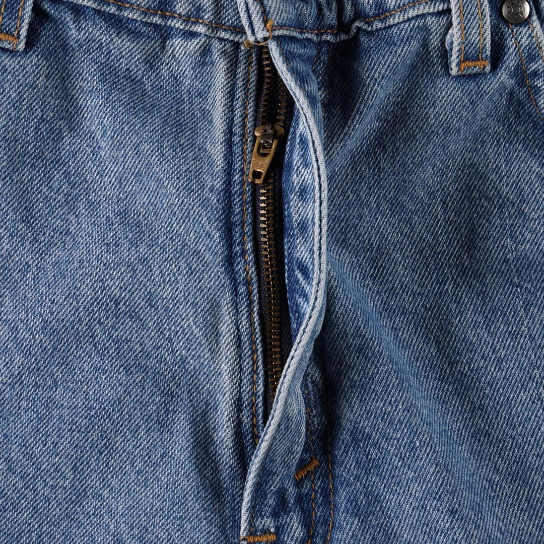 90'S Levi's 37950-0789 Relaxed Fit Denim Shorts, Made in USA, Women's Size L (equivalent to W30), Vintage. cotton blue type Vintage Second Hand