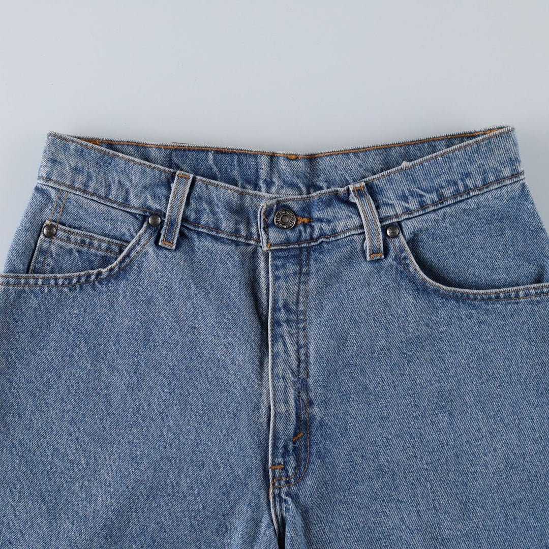 90'S Levi's 37950-0789 Relaxed Fit Denim Shorts, Made in USA, Women's Size L (equivalent to W30), Vintage. cotton blue type Vintage Second Hand