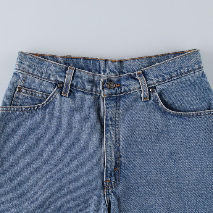 90'S Levi's 37950-0789 Relaxed Fit Denim Shorts, Made in USA, Women's Size L (equivalent to W30), Vintage. cotton blue type Vintage Second Hand