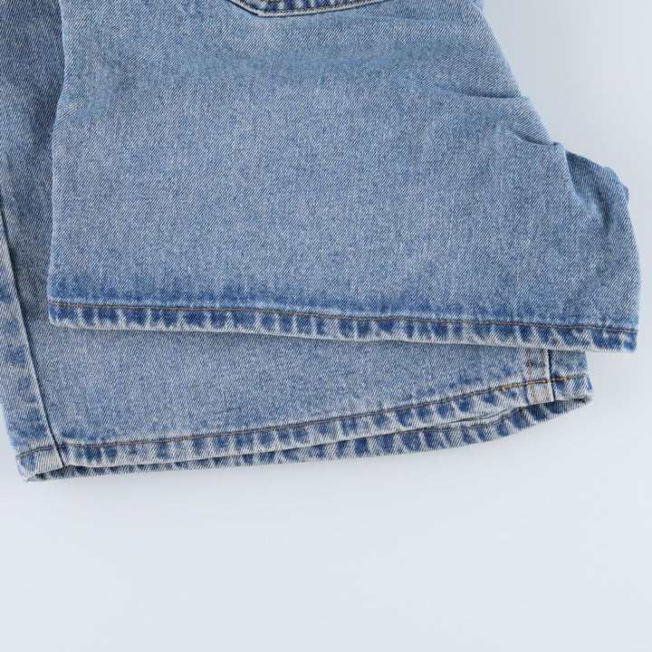2000'S Ralph Lauren POLO JEANS COMPANY denim shorts, women's size XXL (equivalent to W34). cotton blue type Vintage Second Hand