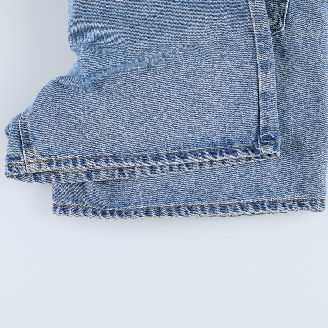 2000'S Ralph Lauren POLO JEANS COMPANY denim shorts, women's size XXL (equivalent to W34). cotton blue type Vintage Second Hand