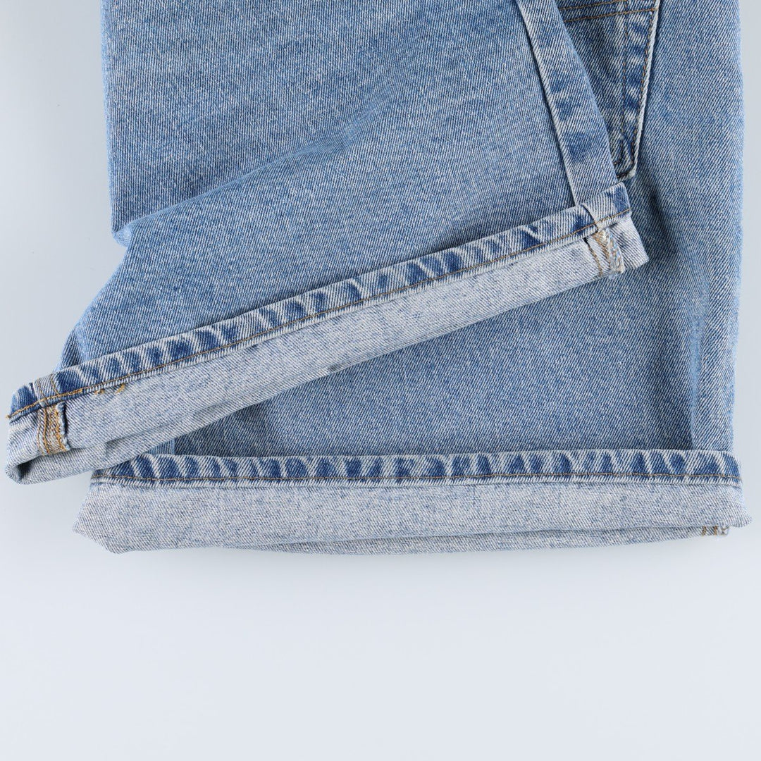 2000'S Ralph Lauren POLO JEANS COMPANY denim shorts, women's size XXL (equivalent to W34). cotton blue type Vintage Second Hand