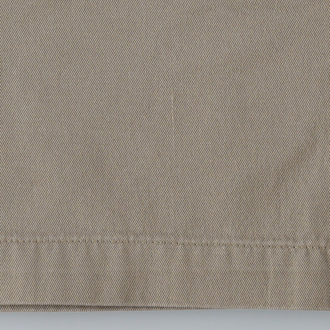 Ralph Lauren POLO by Ralph Lauren Two-Pleat Chino Shorts, Women's Size L (W28 equivalent) cotton Beige type Vintage Second Hand
