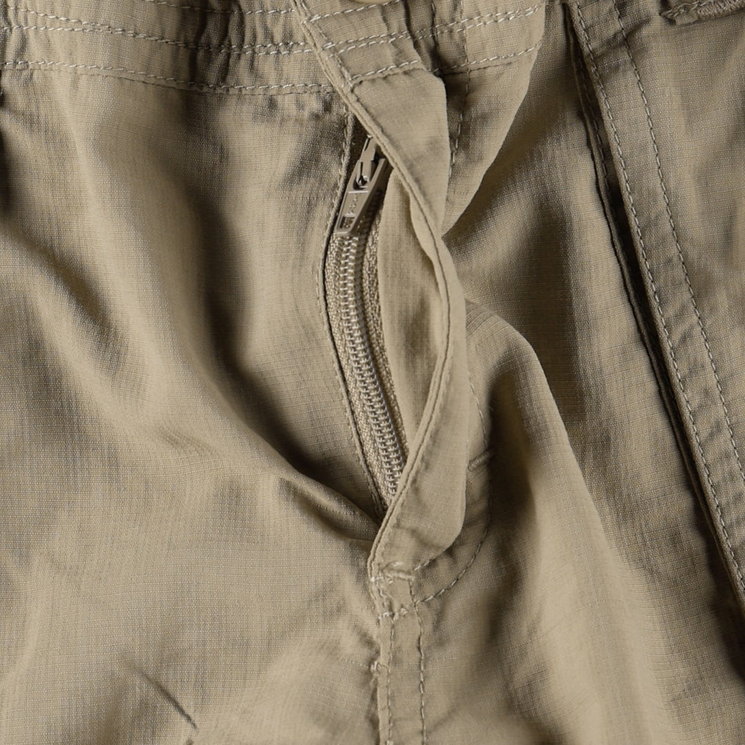 The North Face 2-Way Ripstop Nylon Shorts, Women's XL (equivalent to W31) Nylon Beige type Vintage Second Hand