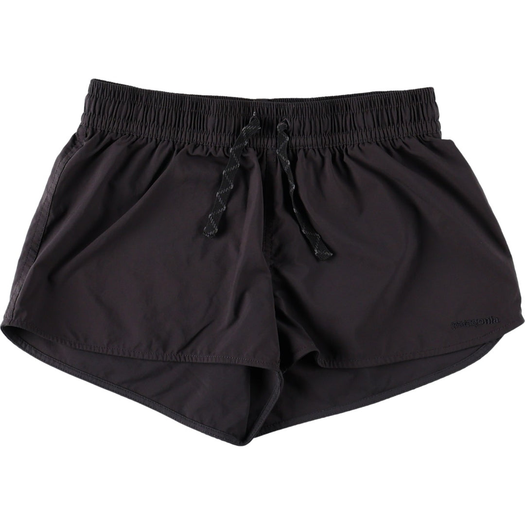 Patagonia Stretch Planing Micro Shorts 76000FA18 Nylon Shorts Women's Size S polyester black type Vintage Second Hand