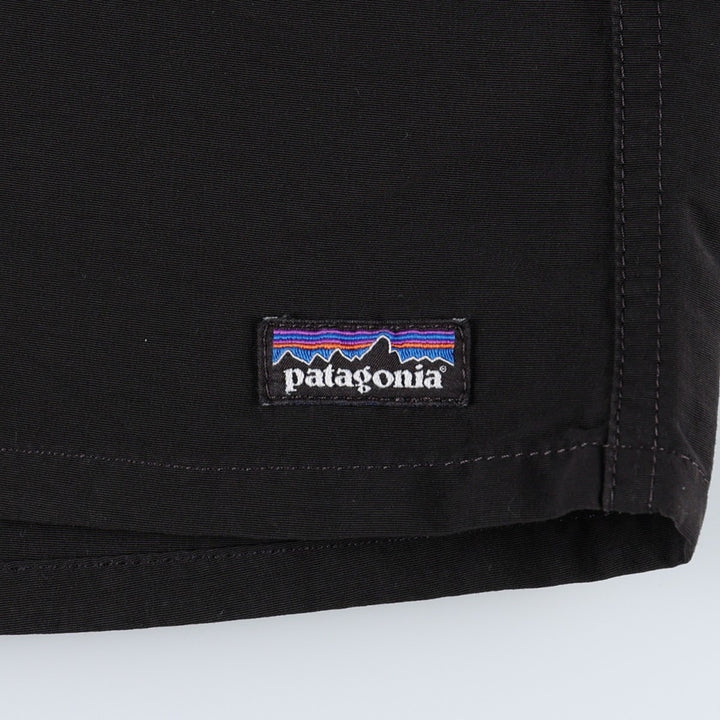 Patagonia BAGGIES SHORTS 5 (5-inch) Nylon Shorts, Women's Size S (approx.) Nylon black type Vintage Second Hand