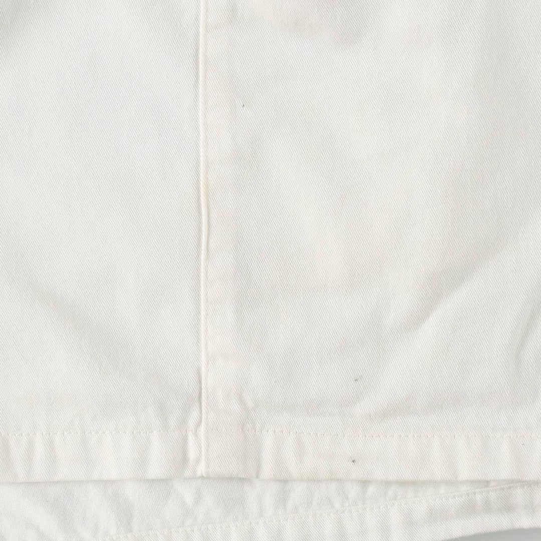 Ralph Lauren POLO by Ralph Lauren Cotton Shorts, Women's Size L (approx.) cotton white type Vintage Second Hand
