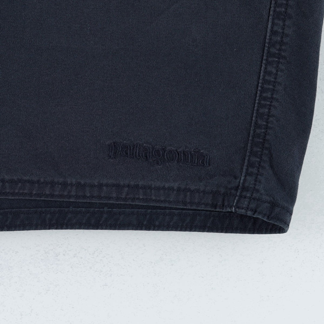 Patagonia 86735SP18 Cotton Shorts, Women's XL (equivalent to W32) Organic cotton navy blue type Vintage Second Hand