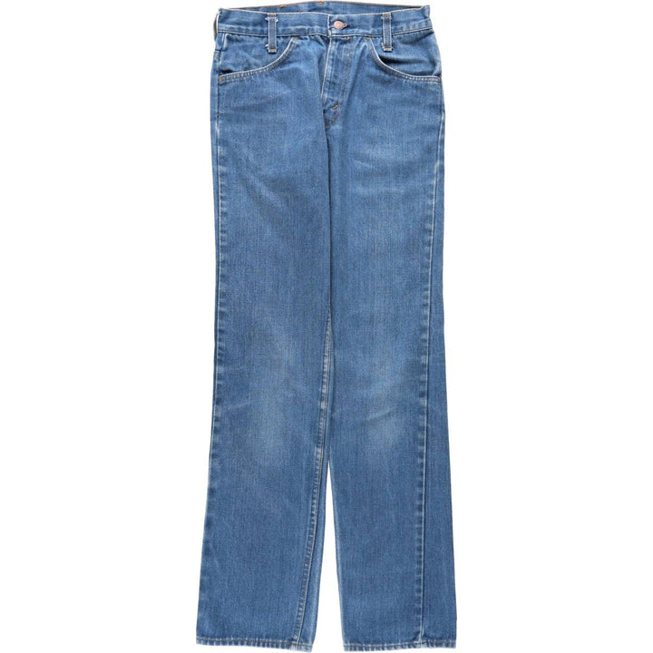 ~1980'S Levi's 719-0915 Orange Tab Straight Denim Pants, Made in USA, Women's Size L (W28 equivalent), Vintage cotton blue type Vintage Second Hand