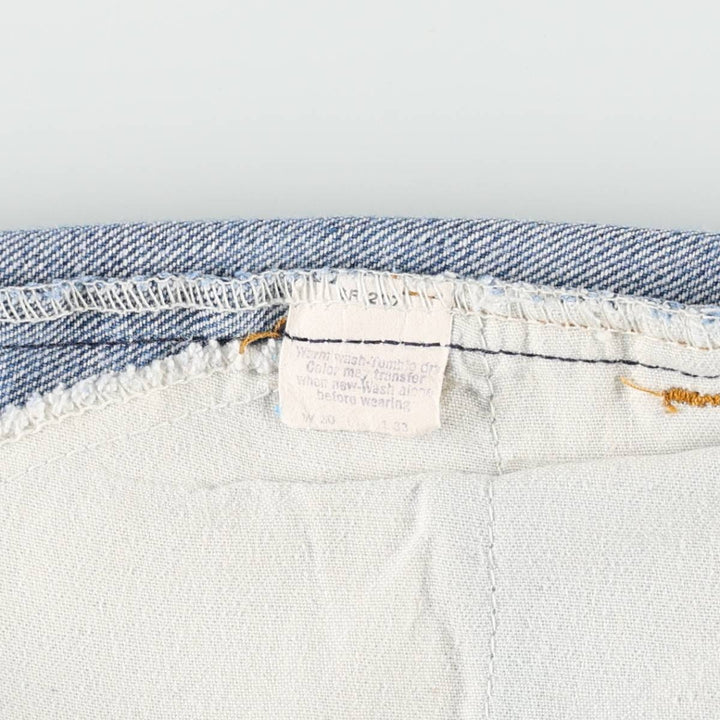 ~1980'S Levi's 719-0915 Orange Tab Straight Denim Pants, Made in USA, Women's Size L (W28 equivalent), Vintage cotton blue type Vintage Second Hand