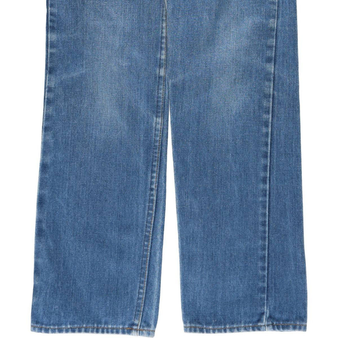 ~1980'S Levi's 719-0915 Orange Tab Straight Denim Pants, Made in USA, Women's Size L (W28 equivalent), Vintage cotton blue type Vintage Second Hand