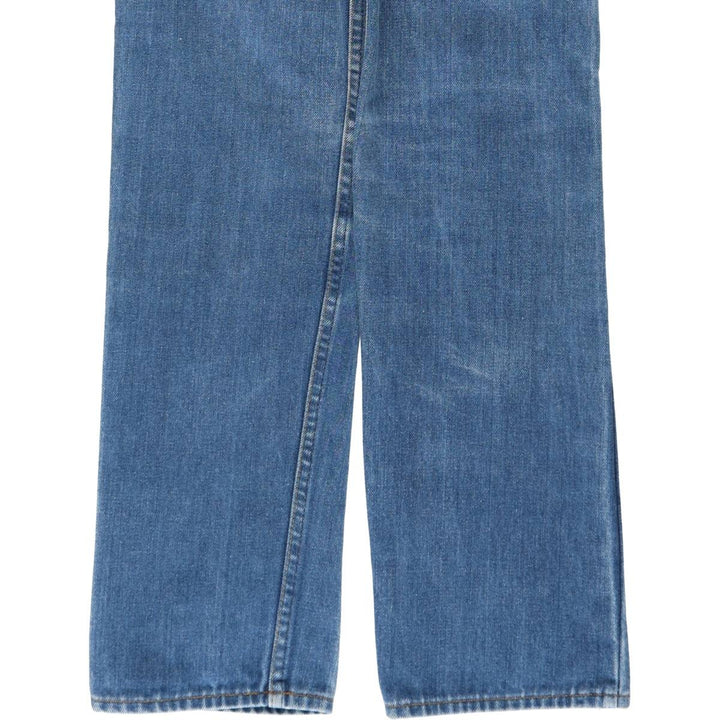 ~1980'S Levi's 719-0915 Orange Tab Straight Denim Pants, Made in USA, Women's Size L (W28 equivalent), Vintage cotton blue type Vintage Second Hand