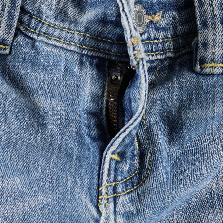 Hollister Flare Cut Denim Pants, Women's Size L (equivalent to W29) cotton blue type Vintage Second Hand