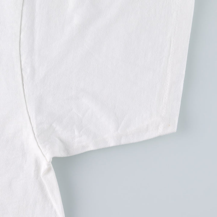 90'S ONEITA Message Print T-Shirt Made in USA Men's XL Vintage cotton white type Vintage Second Hand