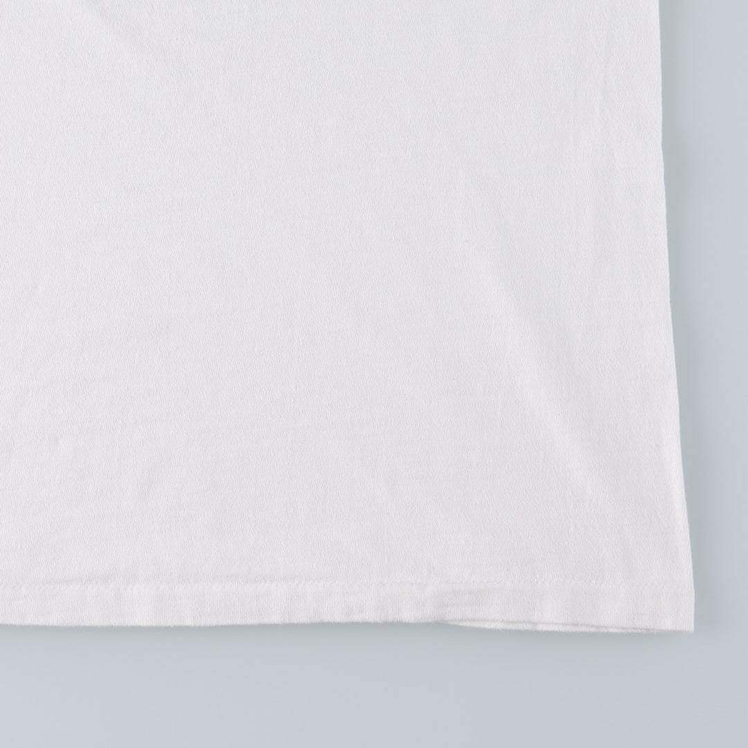 90'S ONEITA Message Print T-Shirt Made in USA Men's XL Vintage cotton white type Vintage Second Hand