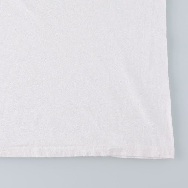 90'S ONEITA Message Print T-Shirt Made in USA Men's XL Vintage cotton white type Vintage Second Hand