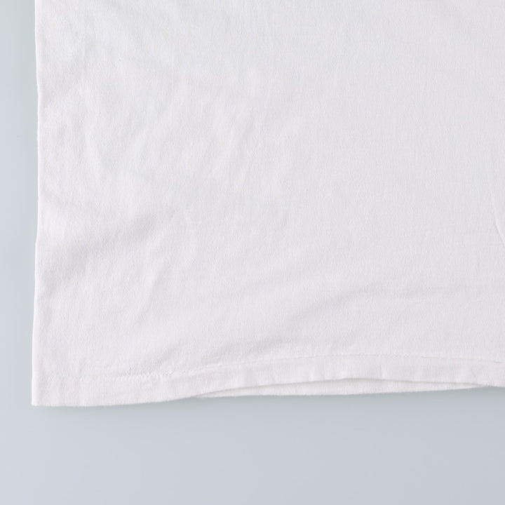 90'S ONEITA Message Print T-Shirt Made in USA Men's XL Vintage cotton white type Vintage Second Hand