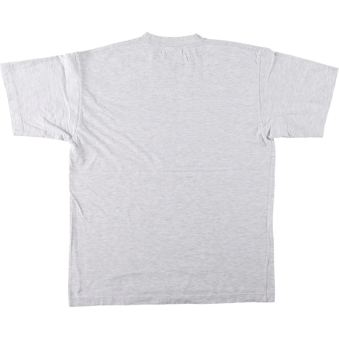 COKSE LEONARDO DA VINCI Leonardo da Vinci Human Figure Art T-shirt Men's Size L (approx.) cotton gray type Vintage Second Hand