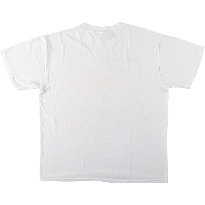 90'S Hanes HEAVYWEIGHT 50 cotton white type Vintage Second Hand