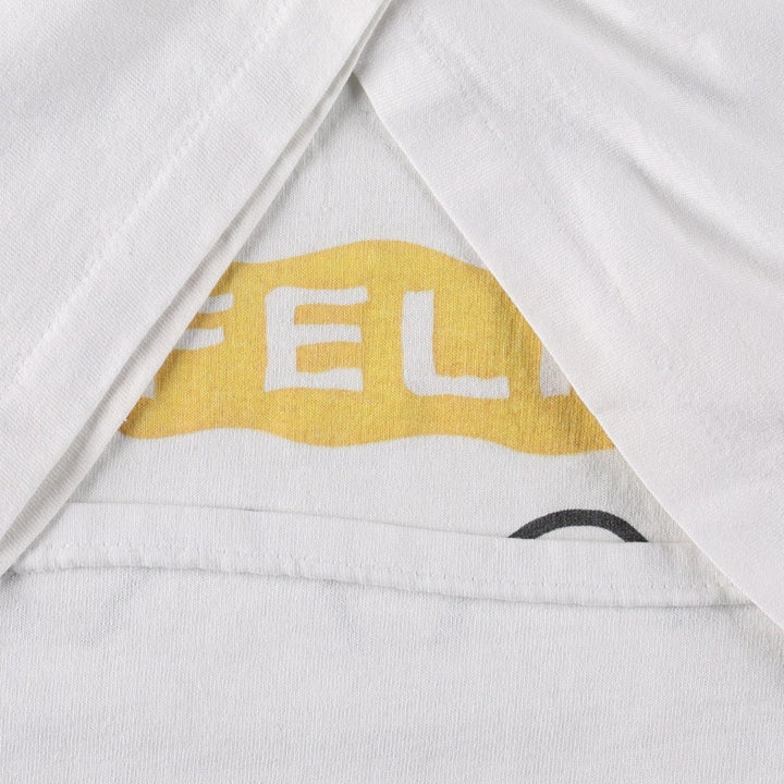 90'S Hanes HEAVYWEIGHT 50 cotton white type Vintage Second Hand