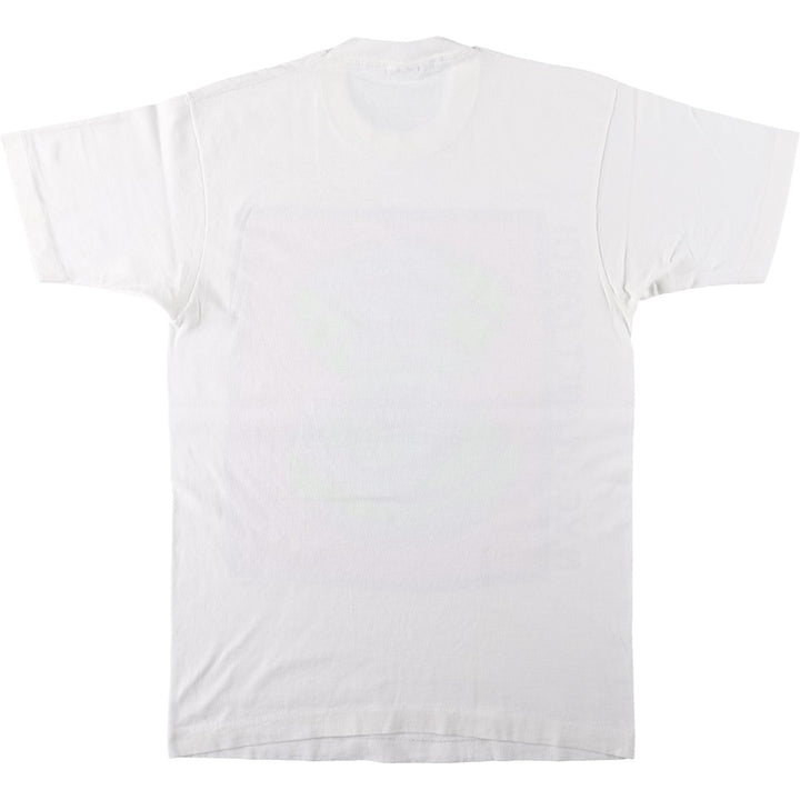 90'S Fruit of the Loom Art T-Shirt, Made in USA, Men's Size L (approx.), Vintage cotton white type Vintage Second Hand