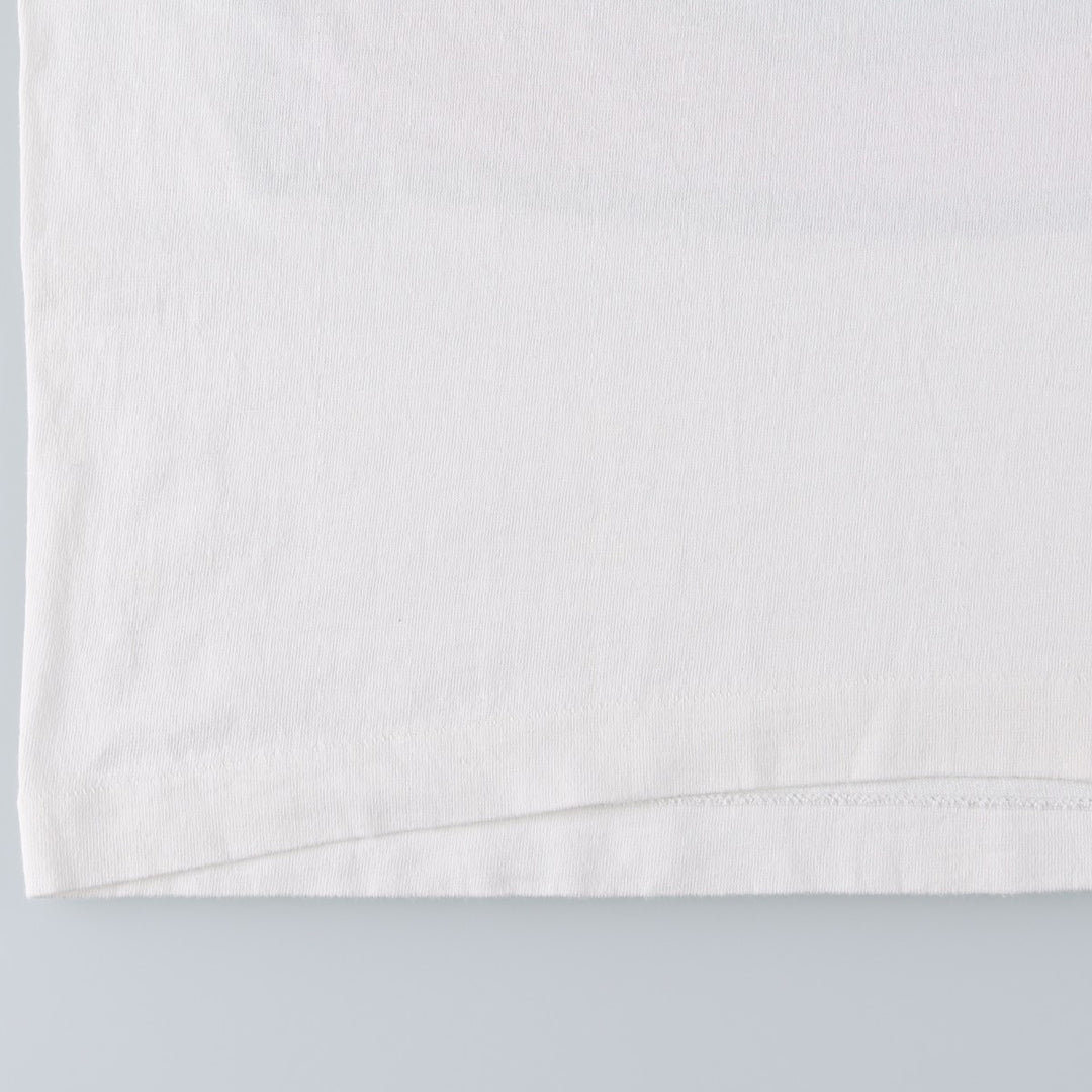 90'S Fruit of the Loom Art T-Shirt, Made in USA, Men's Size L (approx.), Vintage cotton white type Vintage Second Hand