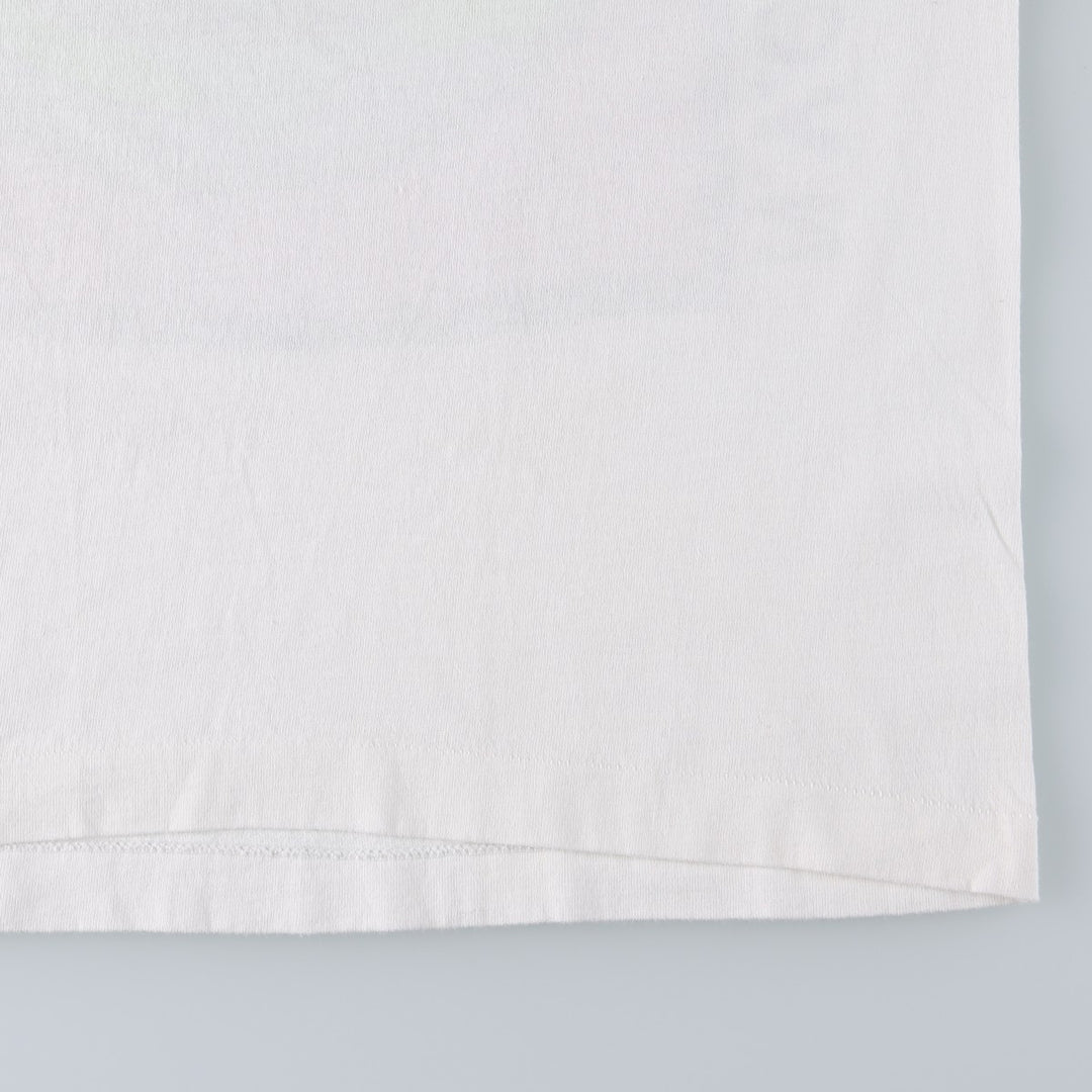 90'S Fruit of the Loom Art T-Shirt, Made in USA, Men's Size L (approx.), Vintage cotton white type Vintage Second Hand