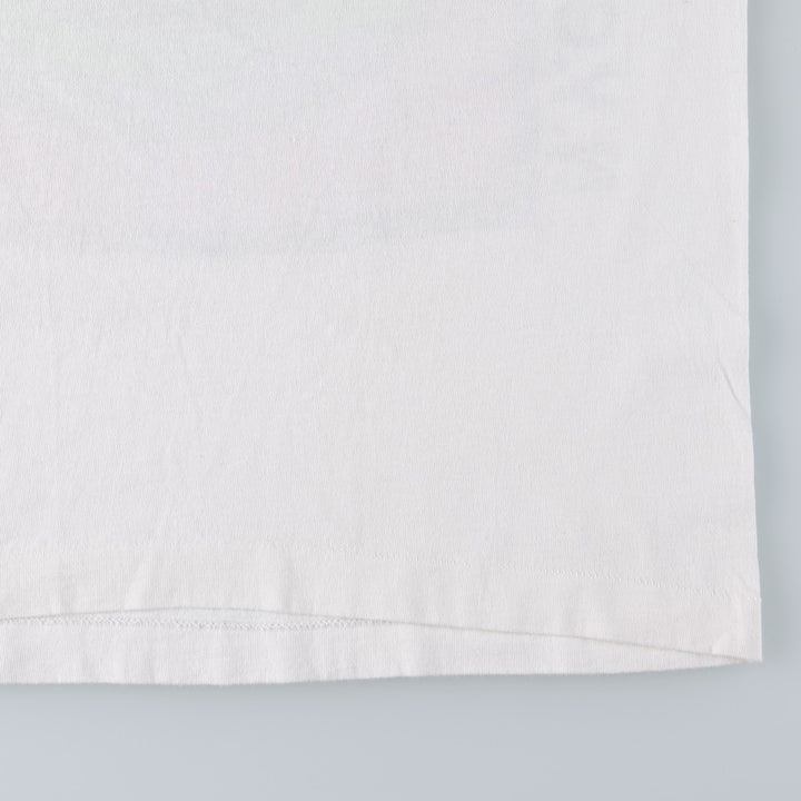 90'S Fruit of the Loom Art T-Shirt, Made in USA, Men's Size L (approx.), Vintage cotton white type Vintage Second Hand