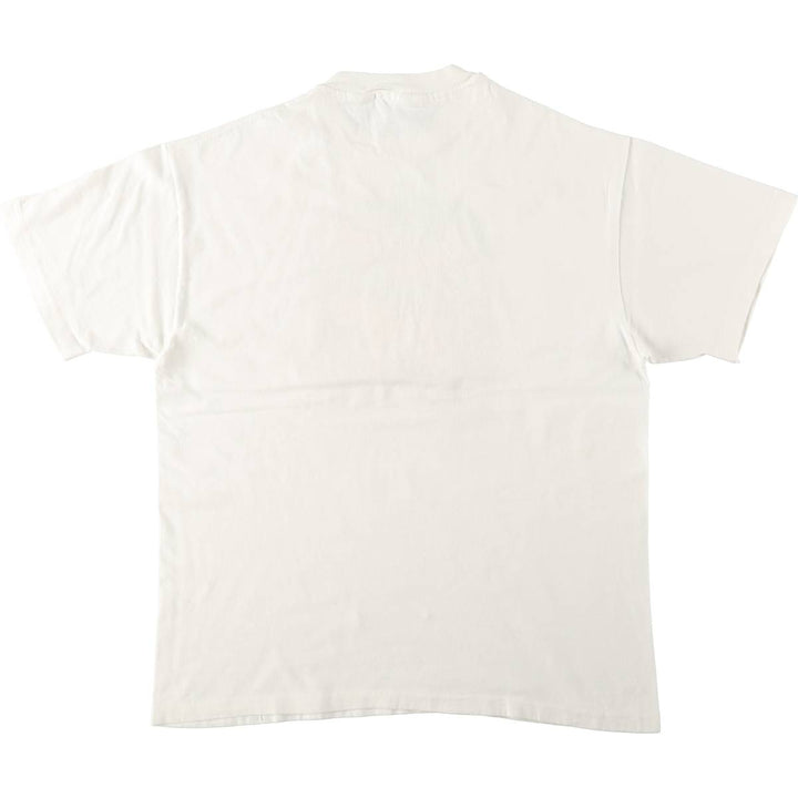 90'S Tiger Pattern Art T-Shirt, Men's Size M (Equivalent), Vintage unclear white type Vintage Second Hand
