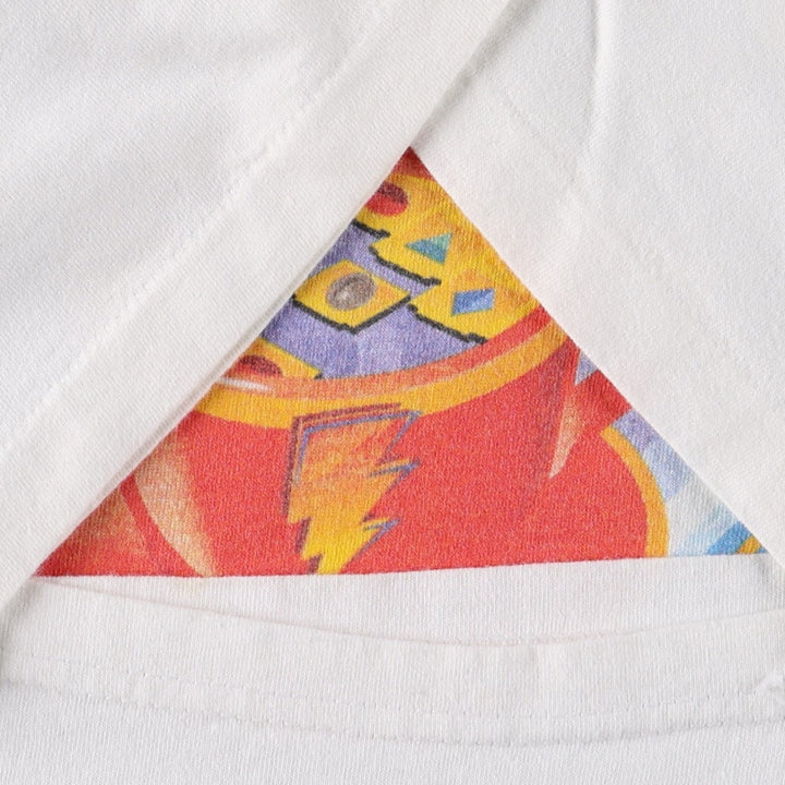 90'S Hanes Powersoft Advertising T-Shirt, Made in USA, Men's XL equivalent, Vintage cotton white type Vintage Second Hand