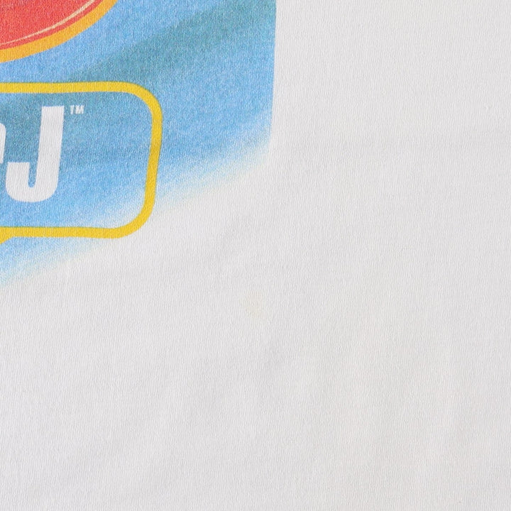 90'S Hanes Powersoft Advertising T-Shirt, Made in USA, Men's XL equivalent, Vintage cotton white type Vintage Second Hand