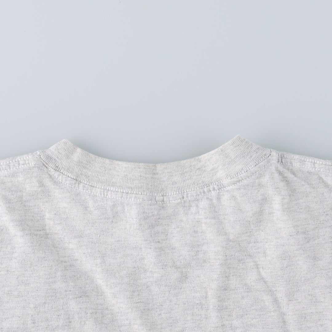 ~90'S Tee Jays SOF TEE BASIC Basic Advertising T-Shirt Made in USA Men's XL equivalent Vintage cotton gray type Vintage Second Hand