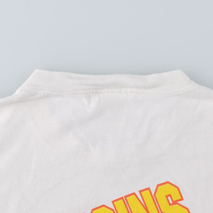 90'S ONEITA PowerPro HOOTERS Advertising T-Shirt, Men's XL equivalent, Vintage cotton white type Vintage Second Hand