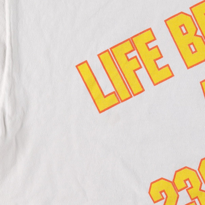 90'S ONEITA PowerPro HOOTERS Advertising T-Shirt, Men's XL equivalent, Vintage cotton white type Vintage Second Hand