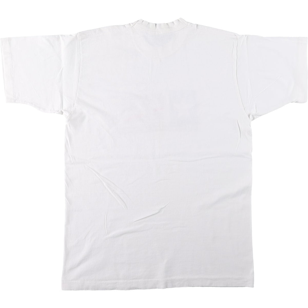 90'S Fruit of the Loom Dr. Pepper Advertising T-Shirt, Made in USA, Men's Size L (approx.), Vintage cotton white type Vintage Second Hand