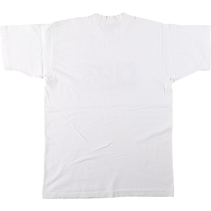 90'S Fruit of the Loom Dr. Pepper Advertising T-Shirt, Made in USA, Men's Size L (approx.), Vintage cotton white type Vintage Second Hand