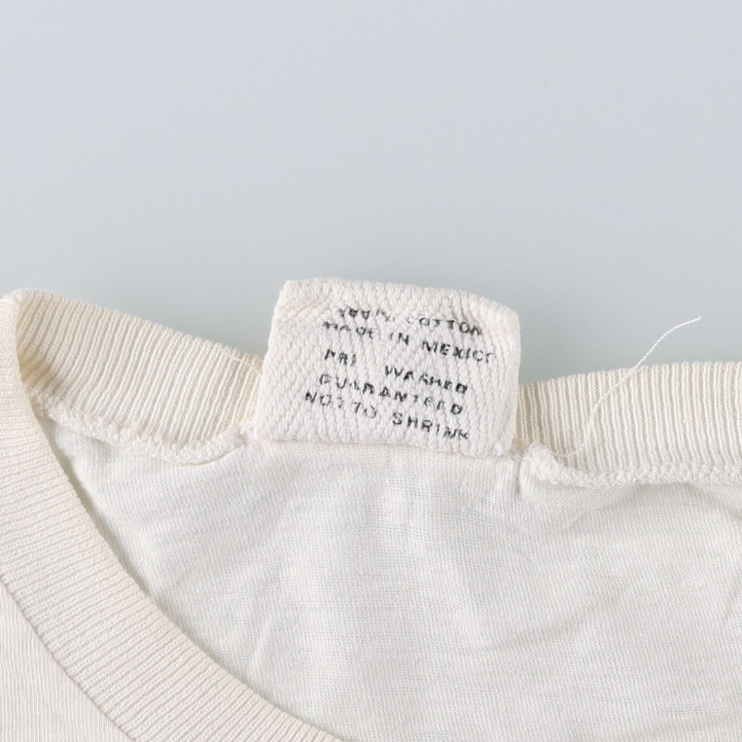 MIRO CORONA EXTRA Advertising T-Shirt (Men's XL equivalent) cotton white type Vintage Second Hand