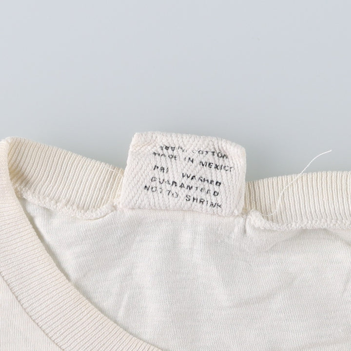 MIRO CORONA EXTRA Advertising T-Shirt (Men's XL equivalent) cotton white type Vintage Second Hand