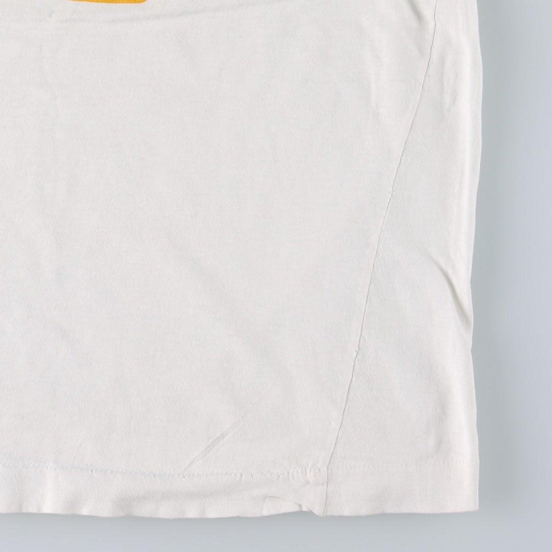 MIRO CORONA EXTRA Advertising T-Shirt (Men's XL equivalent) cotton white type Vintage Second Hand