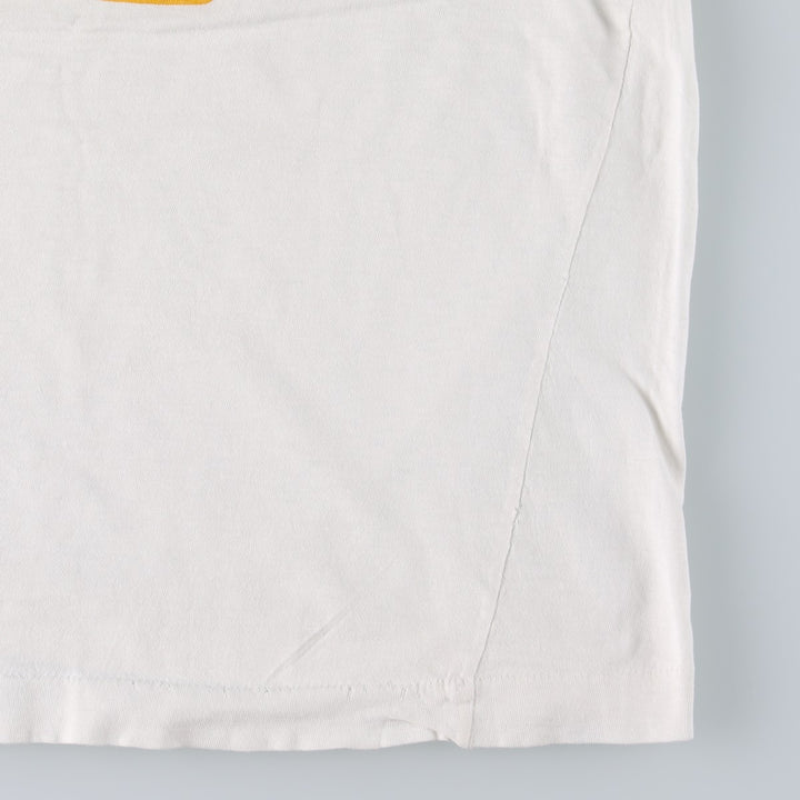 MIRO CORONA EXTRA Advertising T-Shirt (Men's XL equivalent) cotton white type Vintage Second Hand
