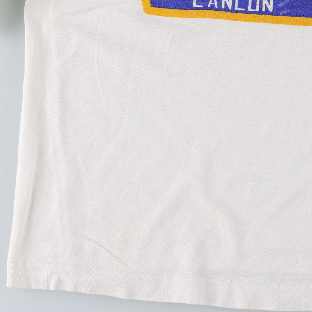 MIRO CORONA EXTRA Advertising T-Shirt (Men's XL equivalent) cotton white type Vintage Second Hand