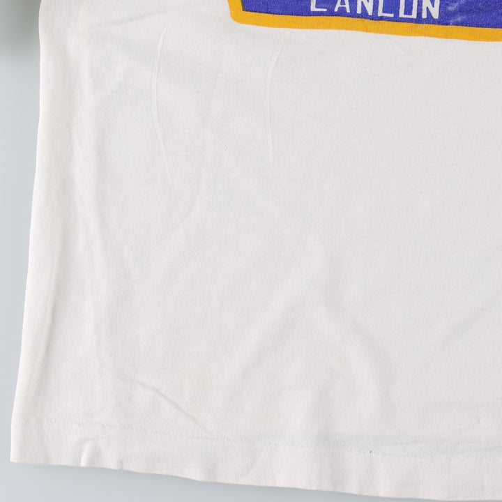 MIRO CORONA EXTRA Advertising T-Shirt (Men's XL equivalent) cotton white type Vintage Second Hand