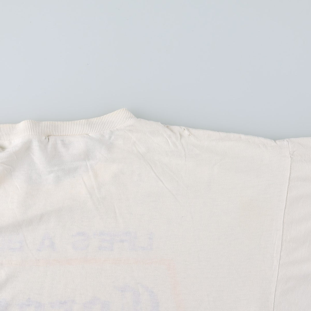 MIRO CORONA EXTRA Advertising T-Shirt (Men's XL equivalent) cotton white type Vintage Second Hand
