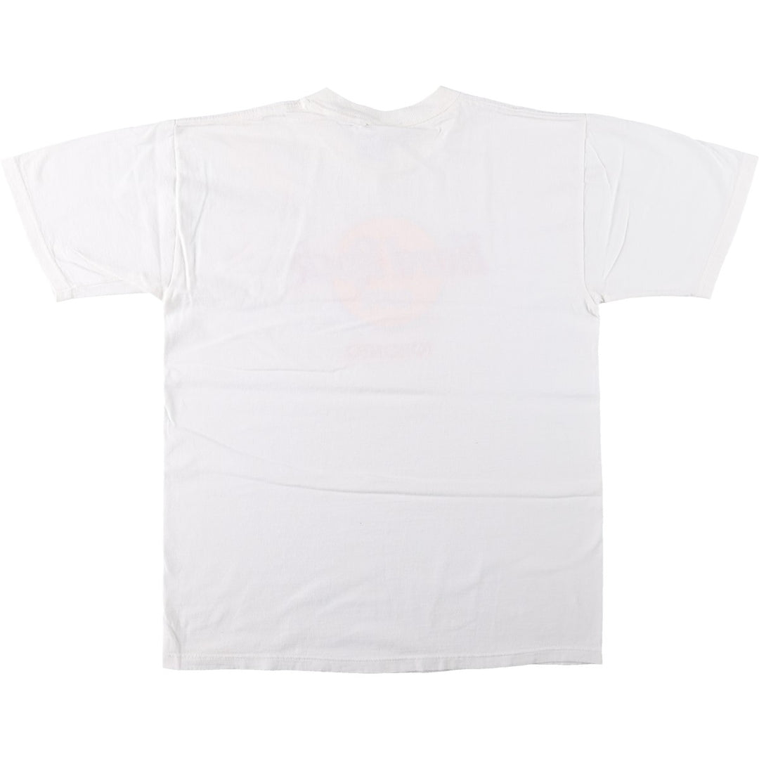 90'S HARD ROCK CAFE Hard Rock Cafe Advertising T-shirt Made in USA Men's M Vintage cotton white type Vintage Second Hand