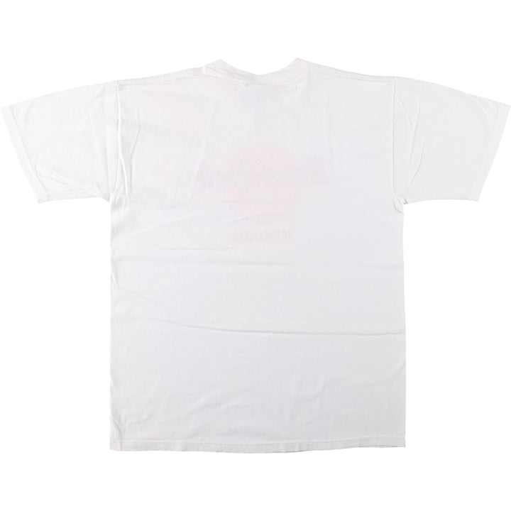 90'S HARD ROCK CAFE Hard Rock Cafe Advertising T-shirt Made in USA Men's M Vintage cotton white type Vintage Second Hand