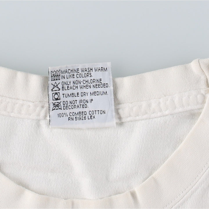 HARD ROCK CAFE Hard Rock Cafe Advertising T-shirt Made in USA Men's XL cotton white type Vintage Second Hand