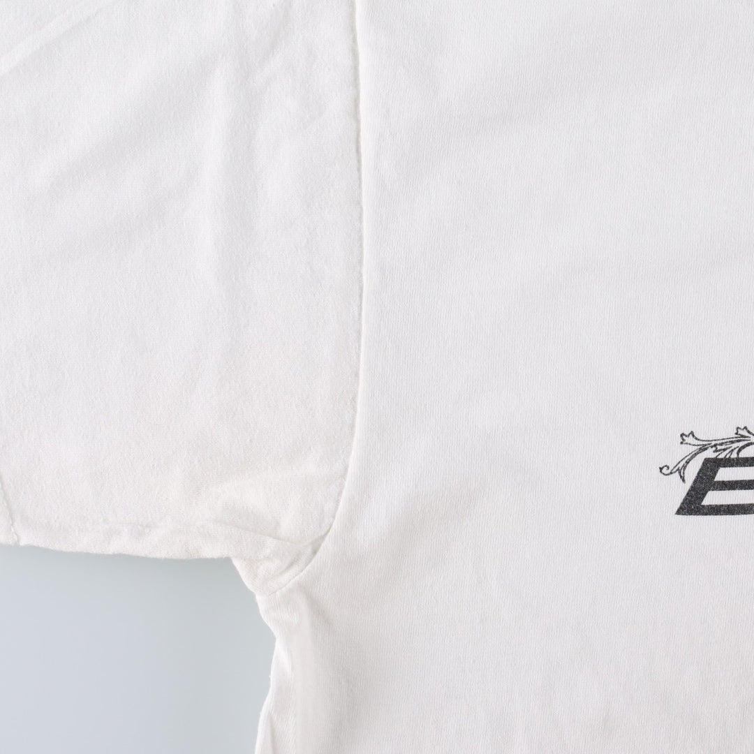 Fruit of the Loom Heavy Cotton Bud Light Advertising T-Shirt (Men's Size L) cotton white type Vintage Second Hand