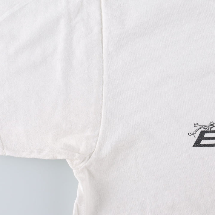Fruit of the Loom Heavy Cotton Bud Light Advertising T-Shirt (Men's Size L) cotton white type Vintage Second Hand